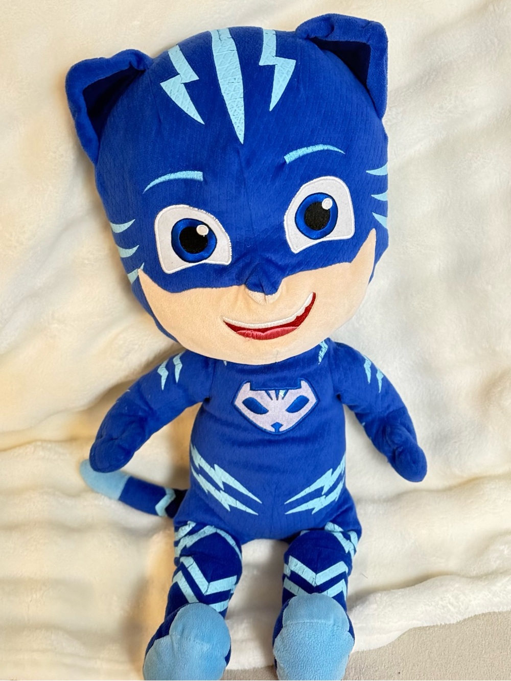 PJ Mask Catboy Plush Toy 22”- Blue Superhero Stuffed Doll